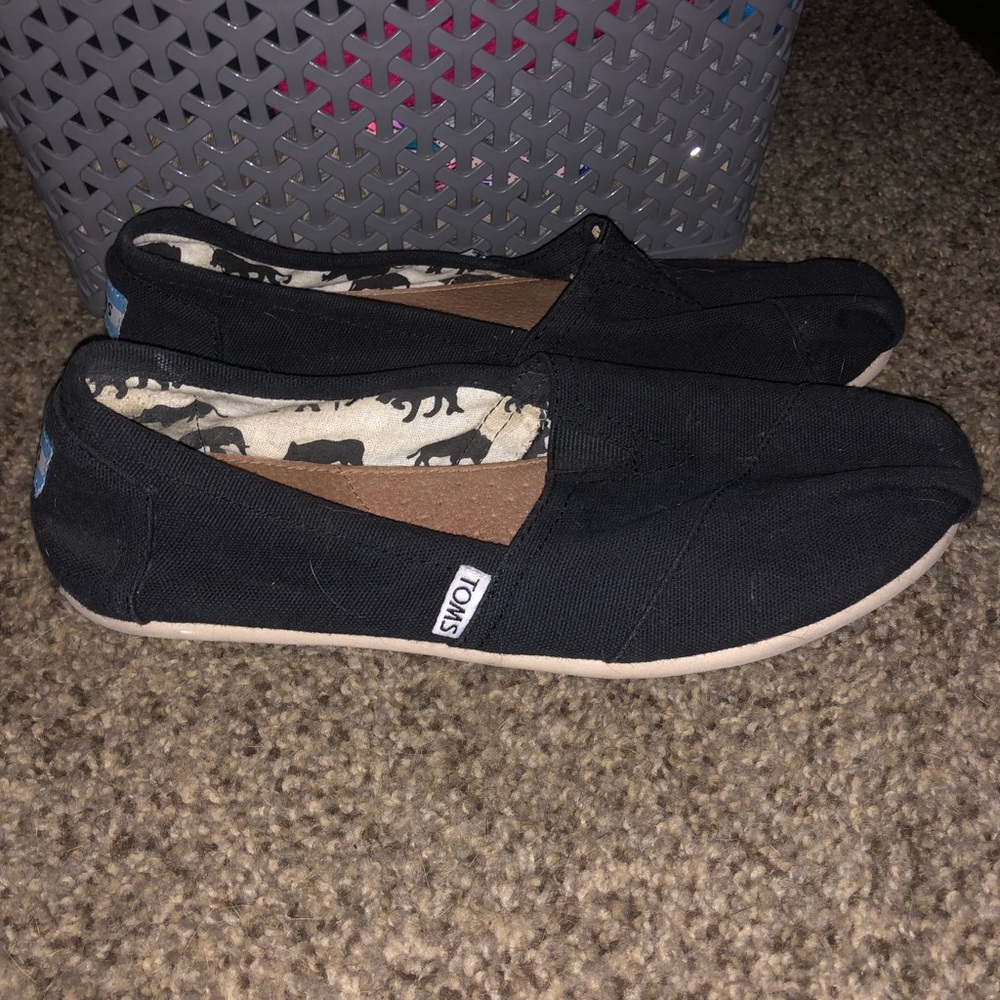 Toms canvas slip-ons